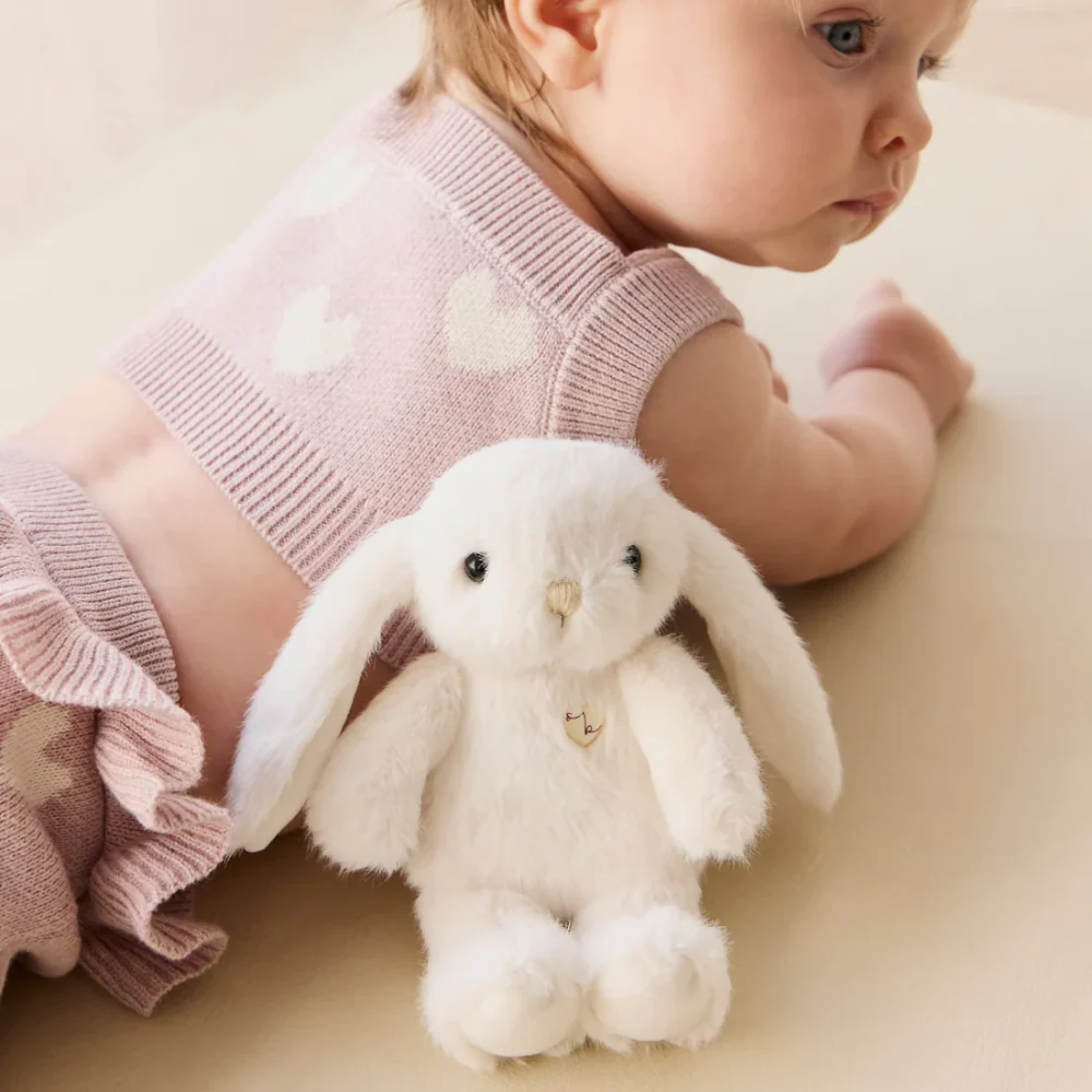 Personalised Baby Boy Snuggle & Treat Box - Marshmallow Snuggle Bunnies - Image 3