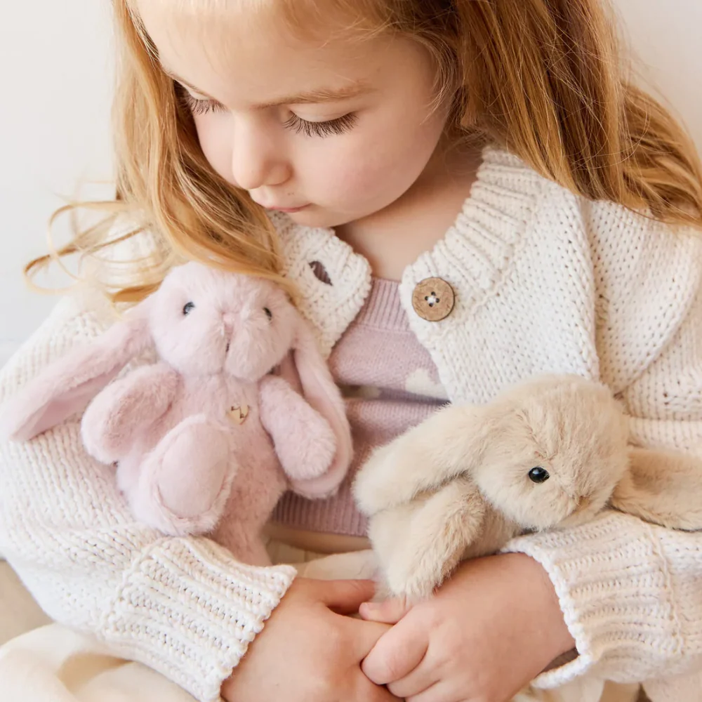 Personalised Baby Girl Snuggle & Treat Box - Blossom Snuggle Bunnies - Image 4