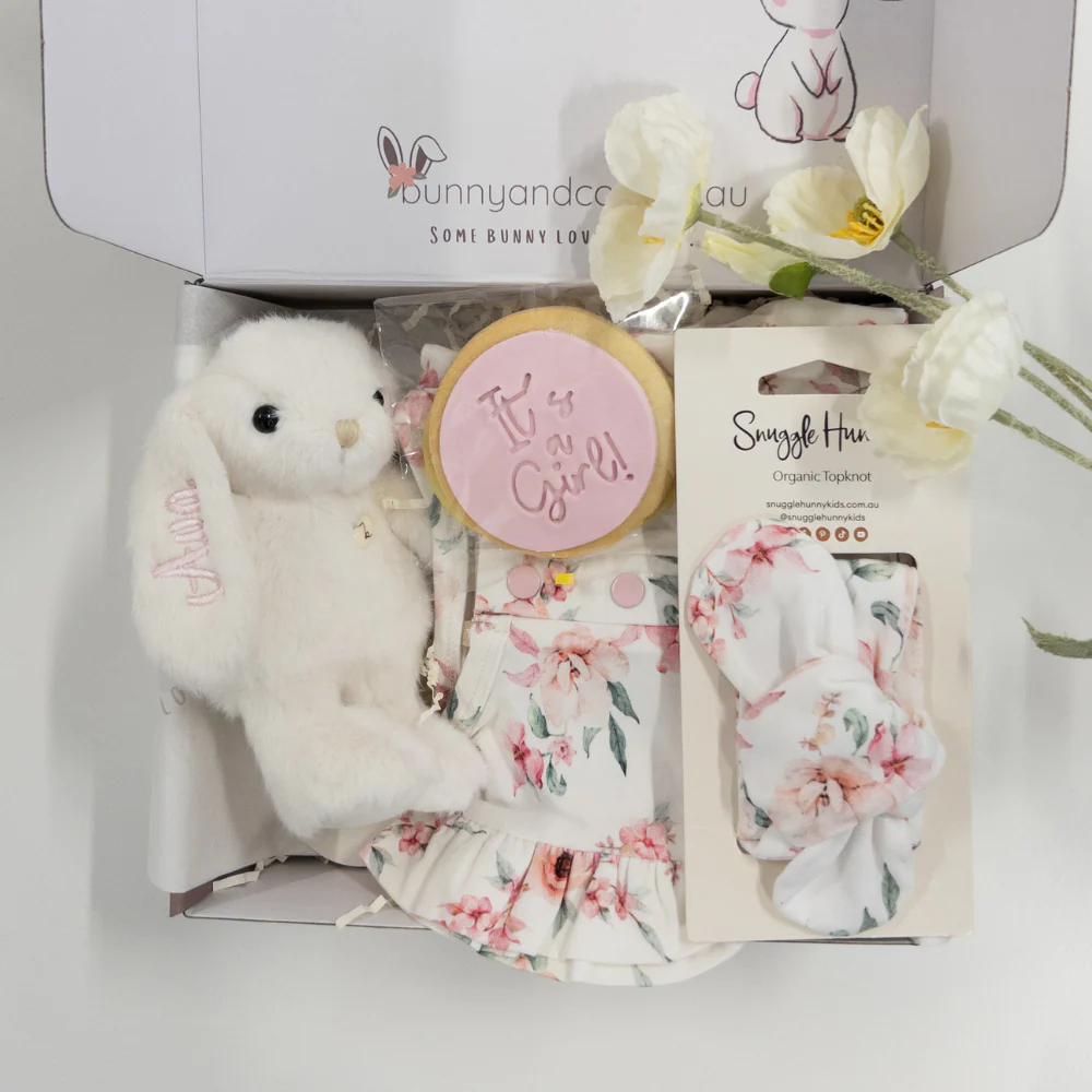 Personalised Baby Bunny Gift Hamper - Camille - Image 5
