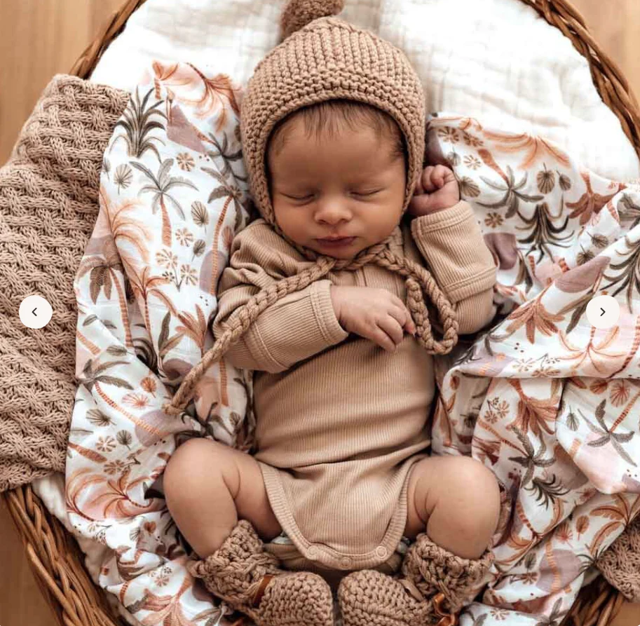 Snuggle Hunny Long Sleeve Organic Bodysuit - Pebble - Image 3