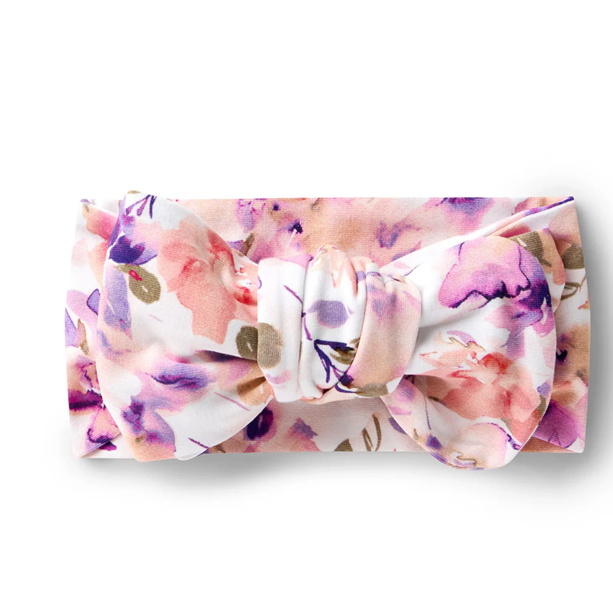 Snuggle Hunny Topknot Oversized Bow- Blushing Beauty - Image 3