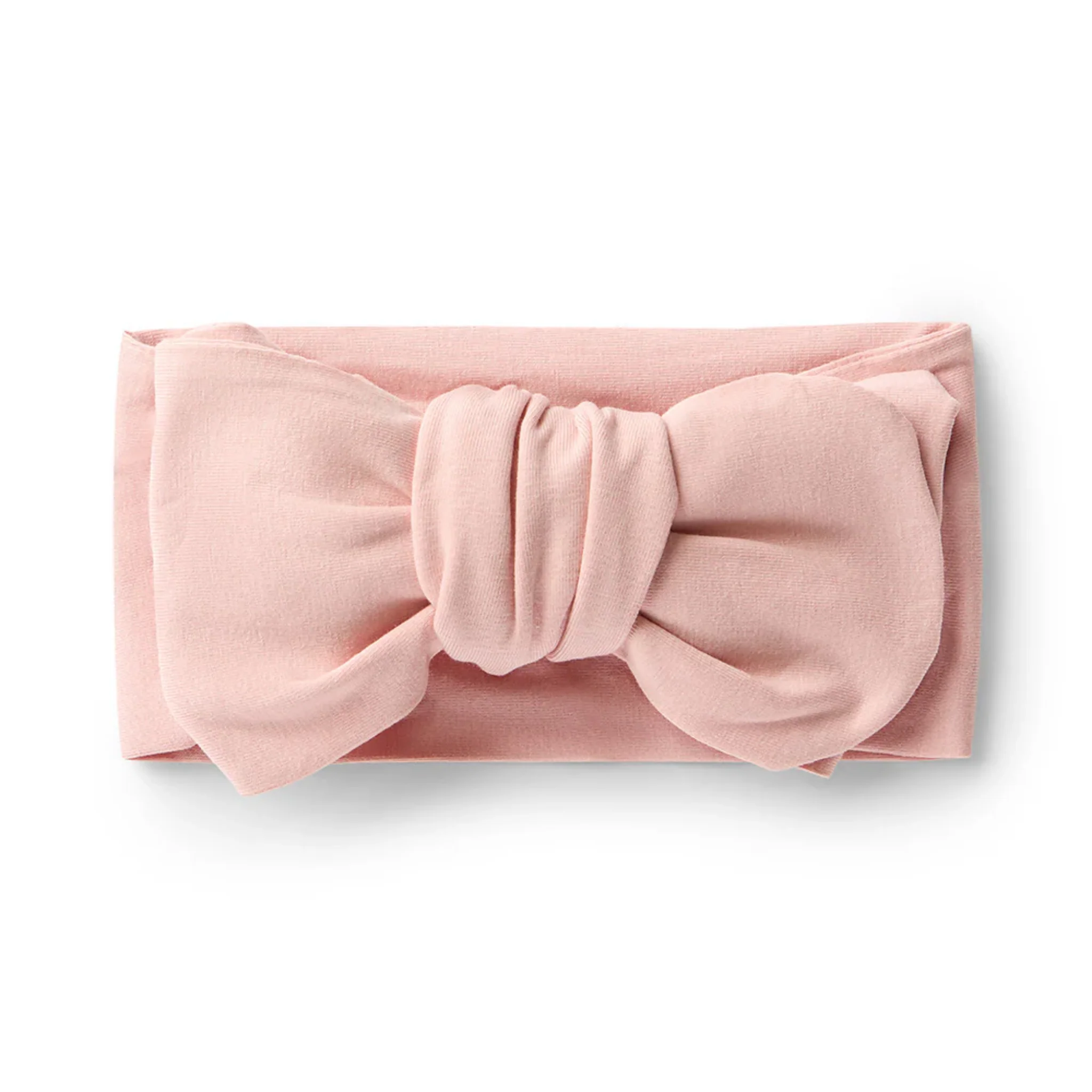 Snuggle Hunny Topknot Oversized Bow- Lullaby Pink - Image 4